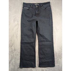 Levis 512 Perfectly Slimming Bootcut Jeans Womens Size 30 Waist Dark Wash